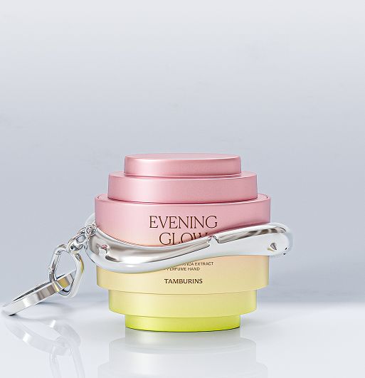TAMBURINS EVENING GLOW ハンドクリーム&キーホルダー tamburins
