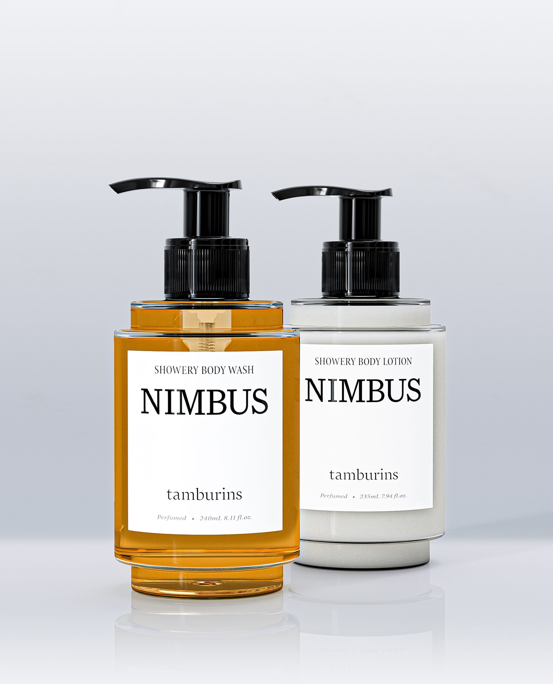 TAMBURINS SHOWERY WASH&LOTION NIMBUS - 240mL+235mL | TAMBURINS / null