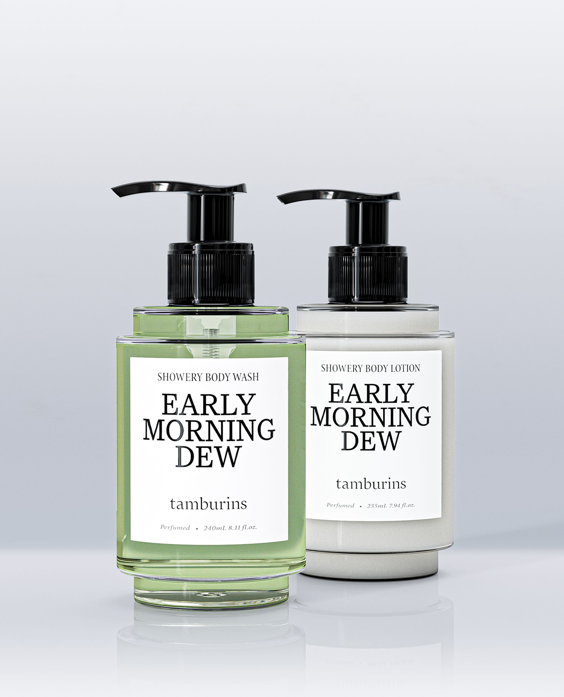 탬버린즈 샤워리바디 듀오 얼리모닝듀 - 240mL+235mL | 탬버린즈 / 샤워리바디 바디워시 바디로션