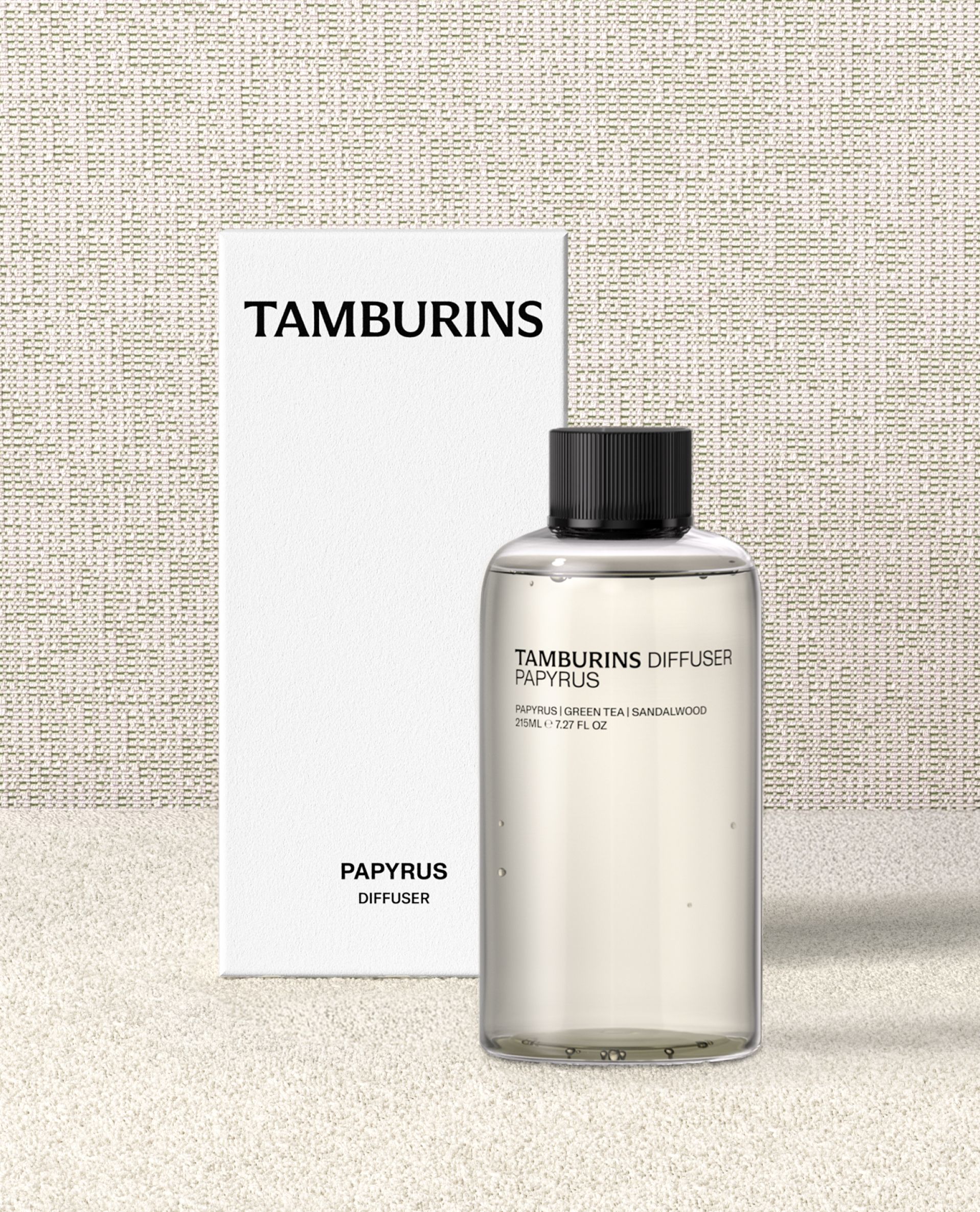 TAMBURINS DIFFUSER PAPYRUS REFILL  - 215mL | TAMBURINS / null