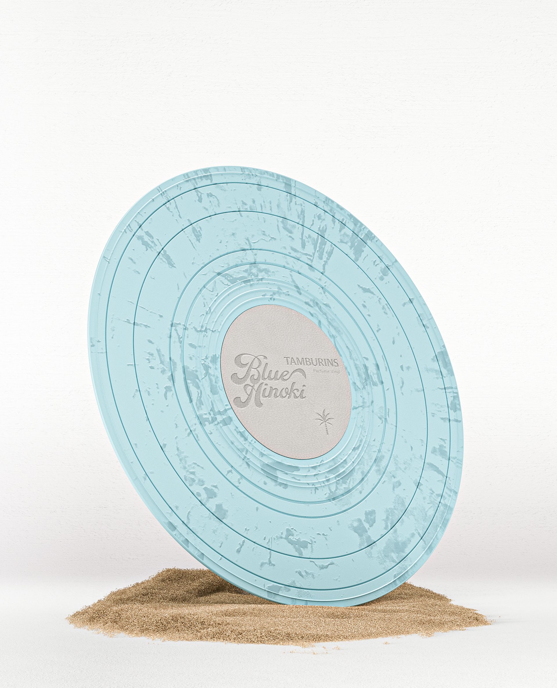 TAMBURINS PERFUME VINYL BLUE HINOKI  - 250g | TAMBURINS / null