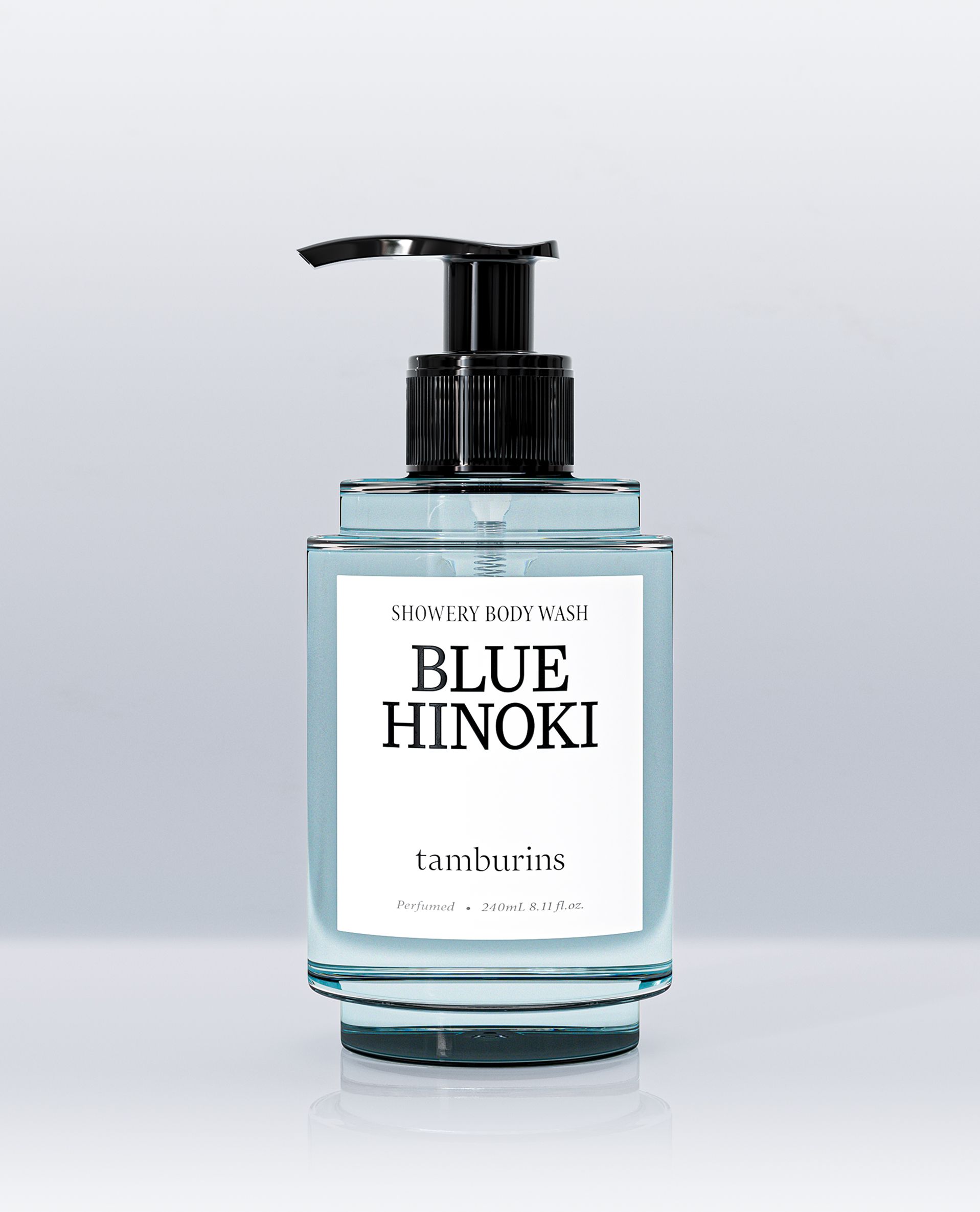 TAMBURINS SHOWERY BODY WASH BLUE HINOKI - 240mL | TAMBURINS / null