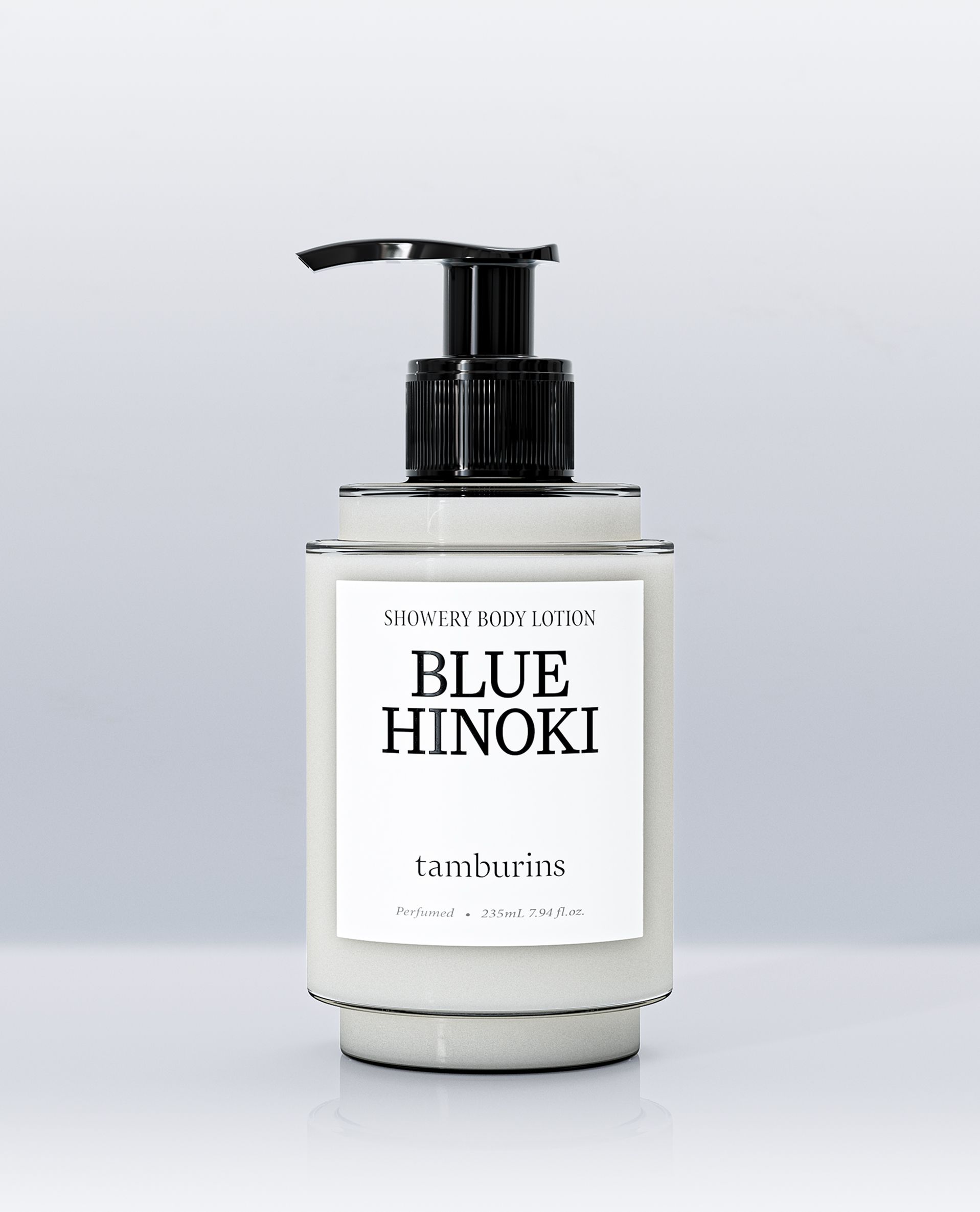 TAMBURINS SHOWERY BODY LOTION BLUE HINOKI - 235mL | TAMBURINS / null