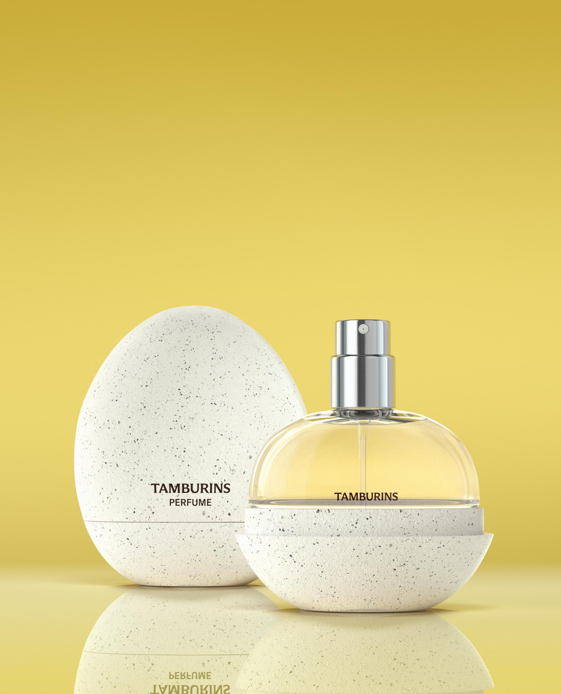 EGG PERFUME WOOD SALT BEACH | TAMBURINS