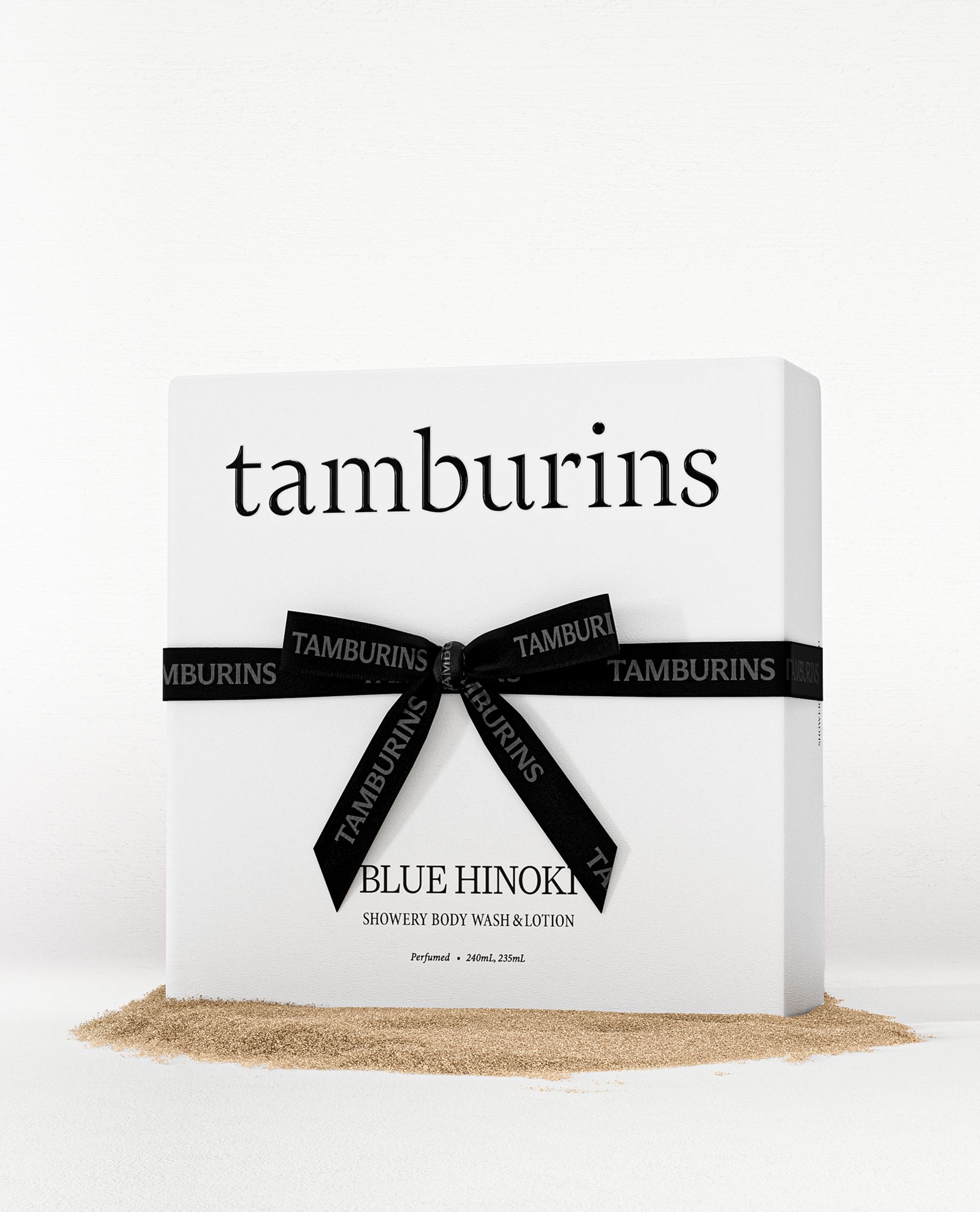 TAMBURINS 时雨系列身体乳 蓝色桧木  - 240mL+235mL | TAMBURINS / null